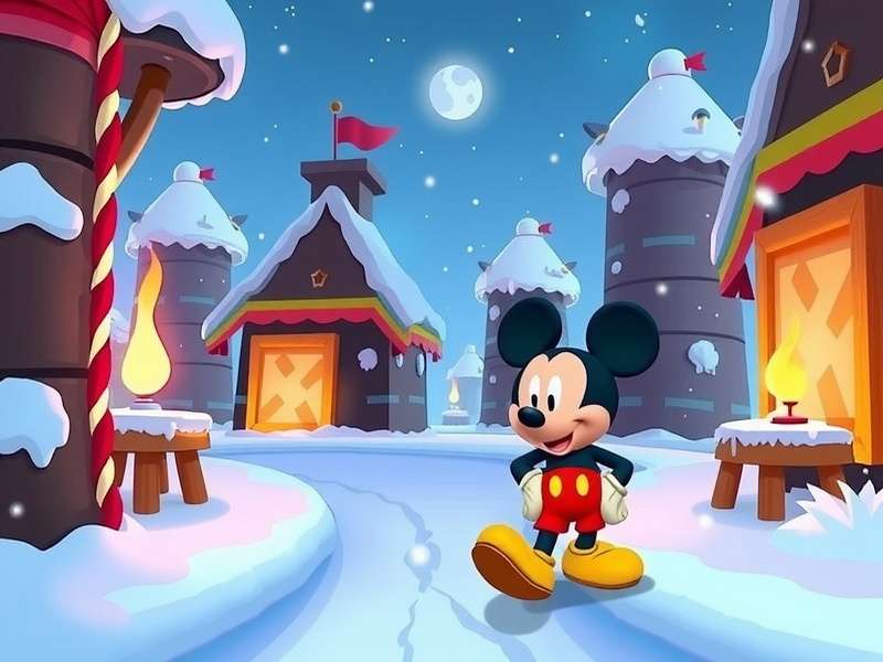 Mickey S Snowy Adventure community event